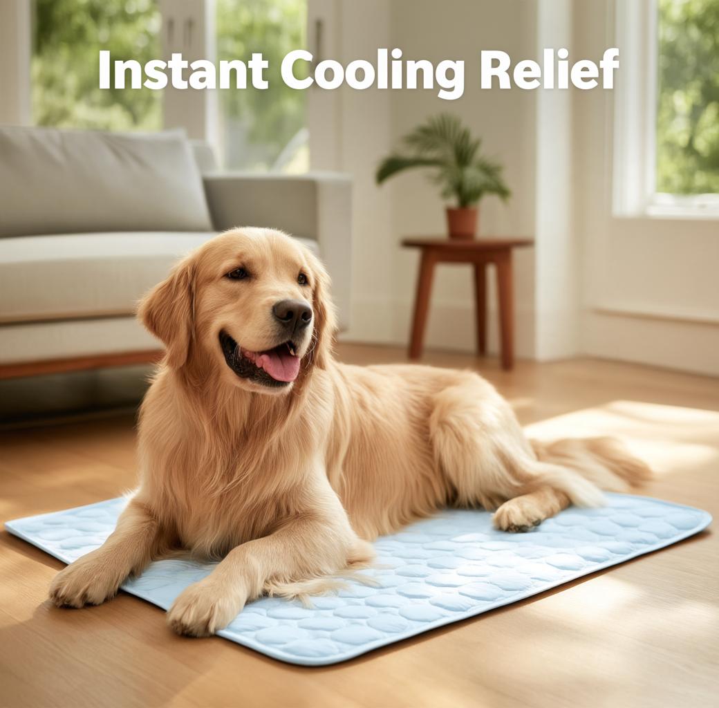 IceBreeze Pad — Tapis rafraîchissant pour animaux de compagnie