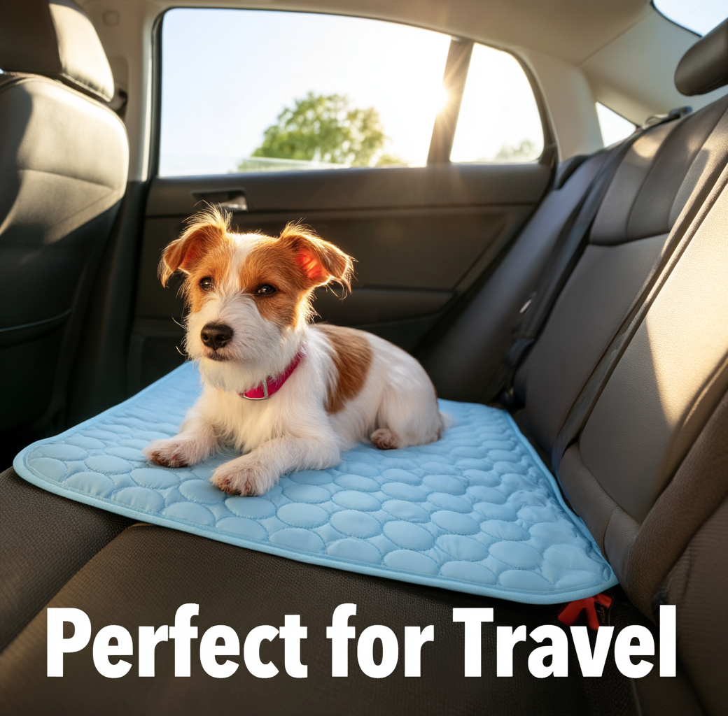 IceBreeze Pad — Tapis rafraîchissant pour animaux de compagnie